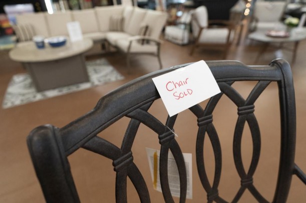 Have a Seat Patio Furniture Shortage Tells Economic Tale